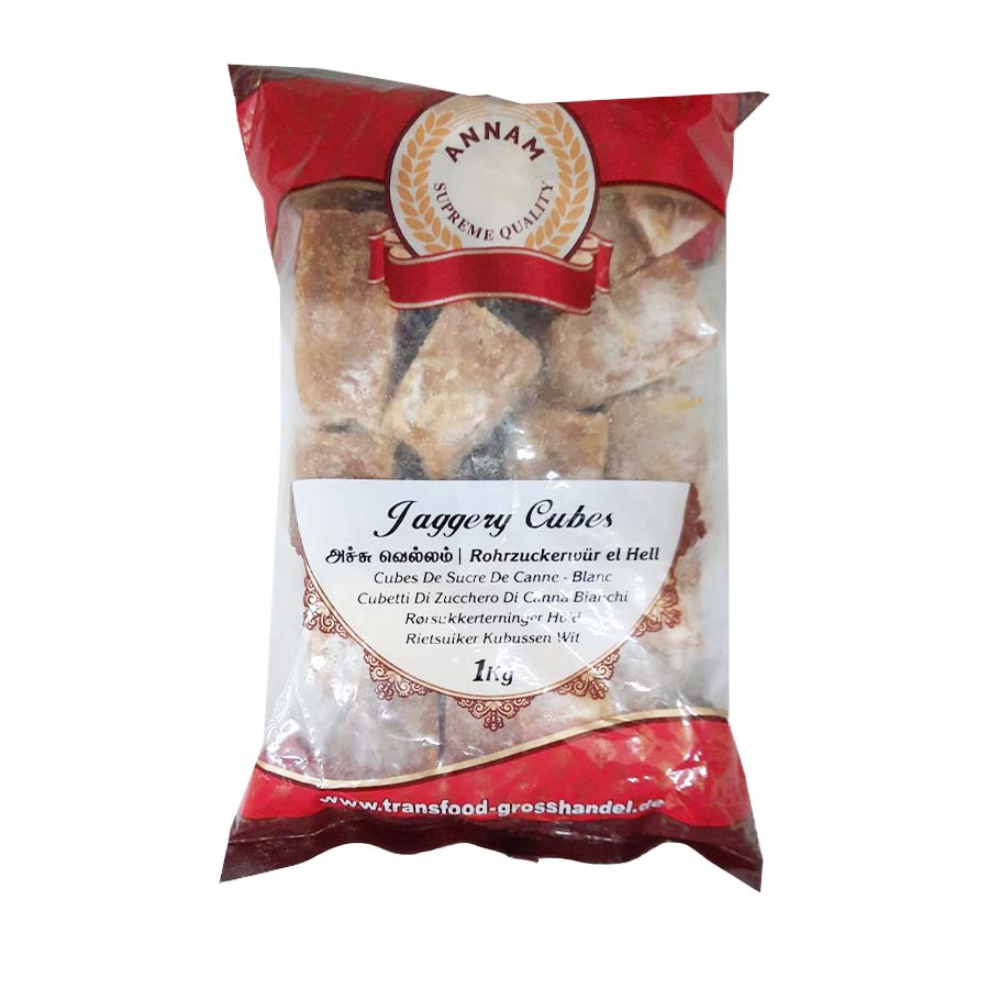 Annam Jaggery Cubes 1kg - Spice Village