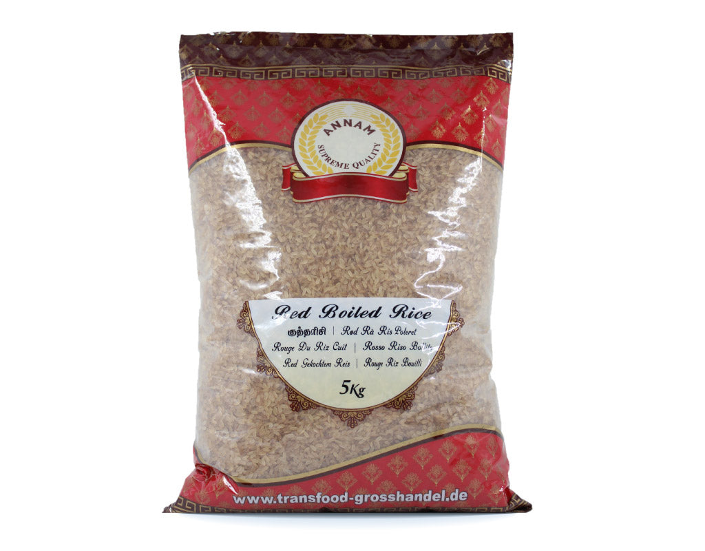 Annam Red Parboiled Matta Rice 5kg - Spice Village