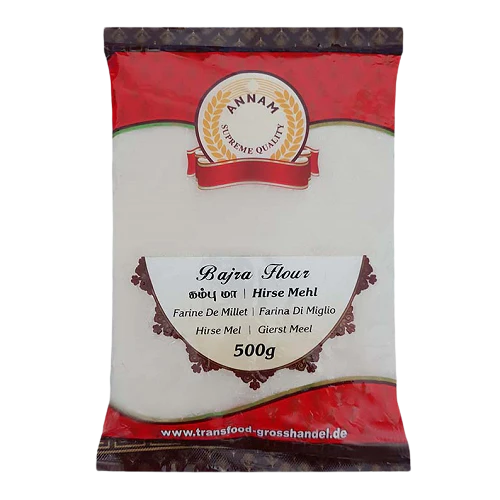 Annam Bajra (Bajri) Flour 500gm - Spice Village