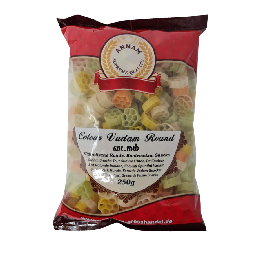Annam Colour Vadam Round 250gm - Spice Village