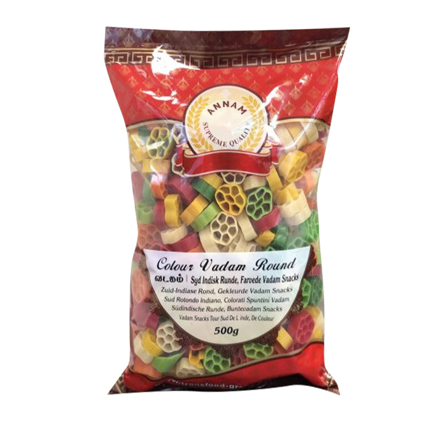 Annam Colour Vadam Round 500gm - Spice Village
