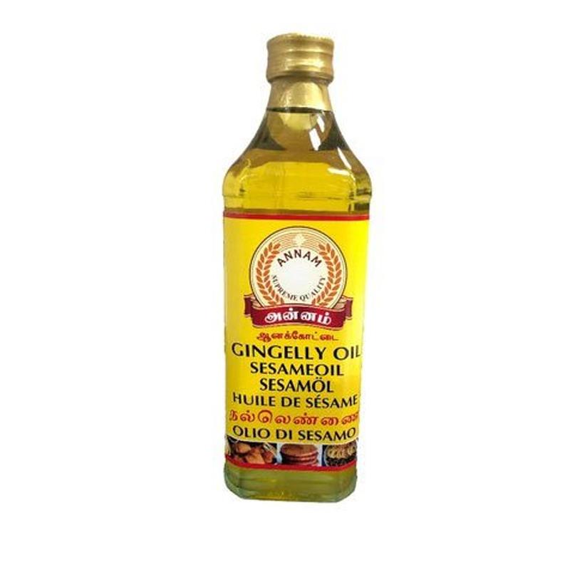 Annam Gingely Oil (Sesame Oil) 375ml - Spice Village