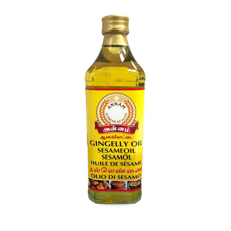 Annam Gingely Oil (Sesame Oil) 750ml - Spice Village