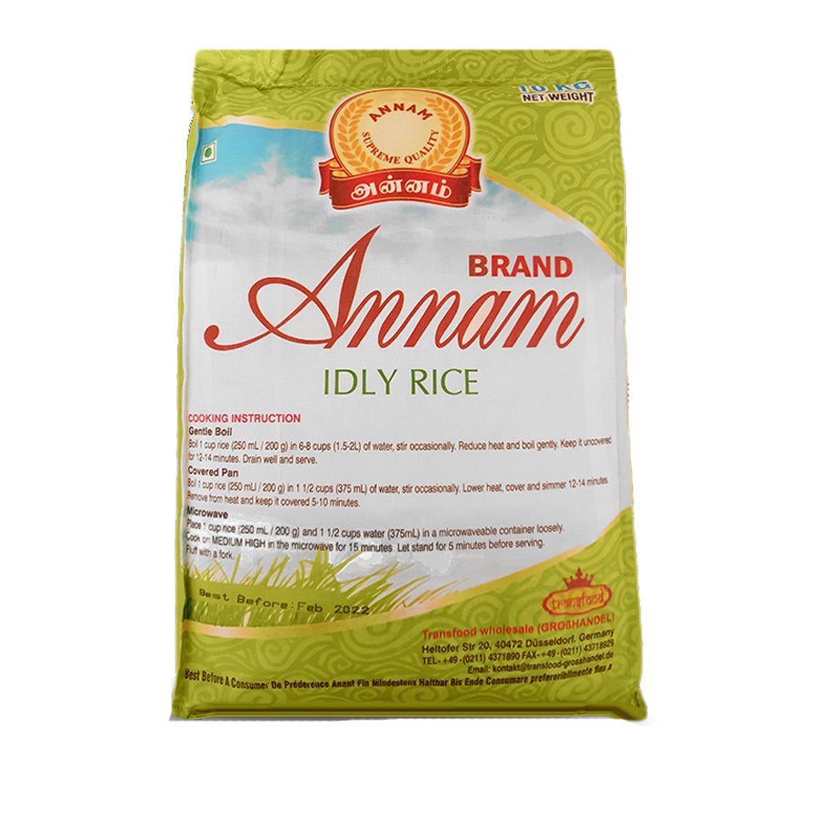 Annam Idly Rice 10kg - Spice Village