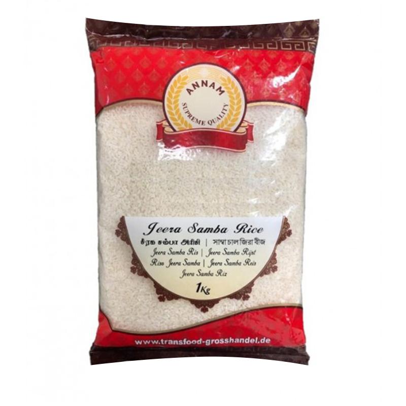 Annam Jeera Samba Rice 1kg - Spice Village