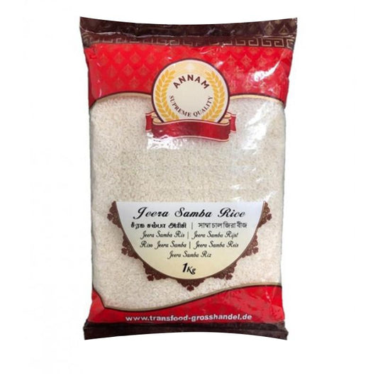 Annam Jeera Samba Rice 1kg - Spice Village