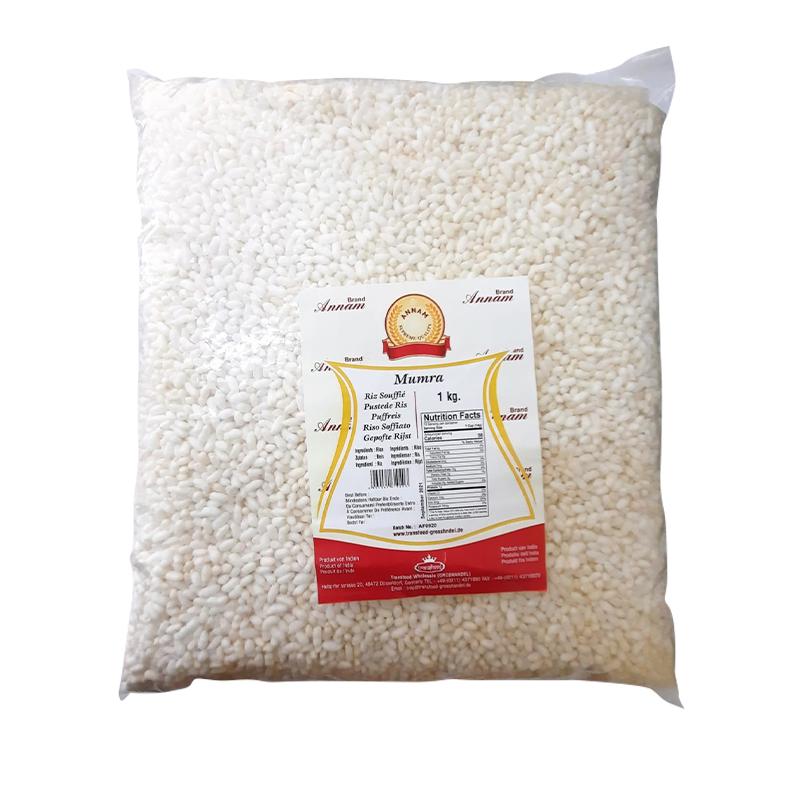 Annam Mamra(Puffed Rice) 1kg - Spice Village
