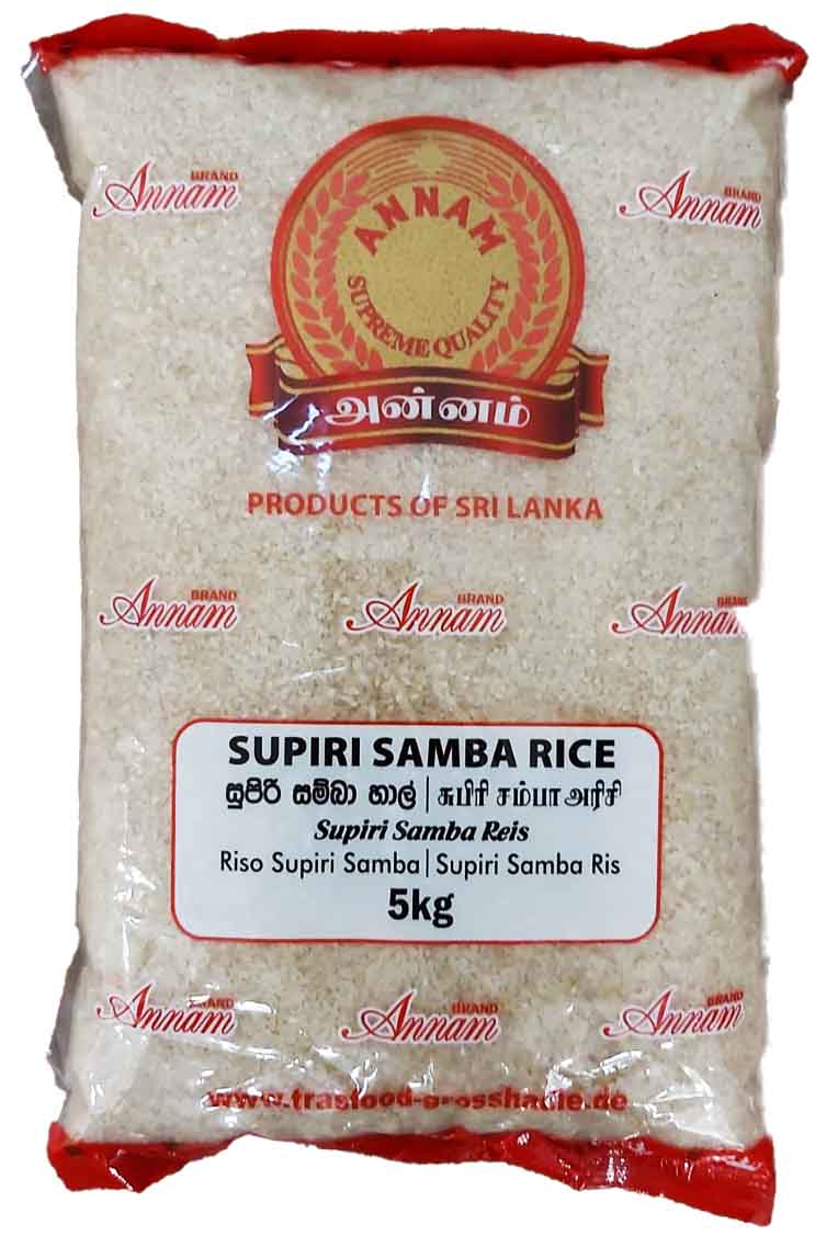 Annam Muttu Samba Rice 5kg - Spice Village