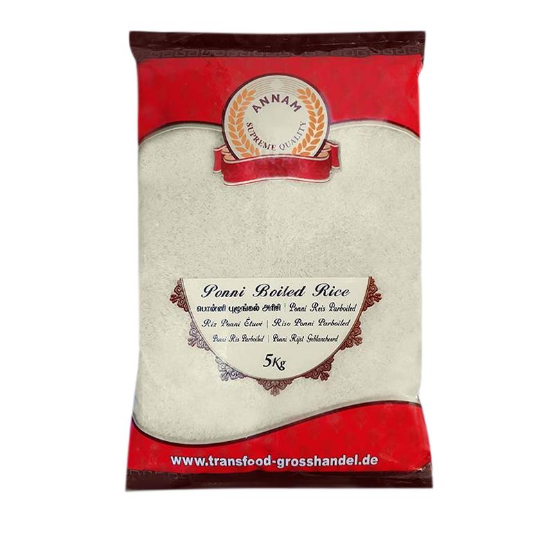 Annam Ponni Boiled Rice 5kg - Spice Village