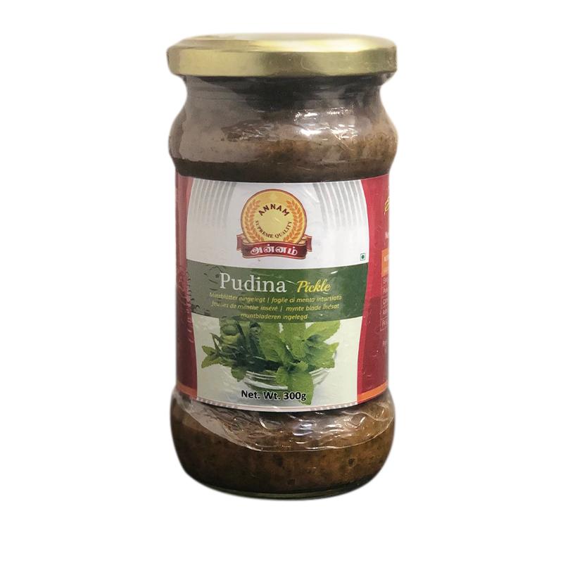 Annam Pudina Pickle 300gm - Spice Village