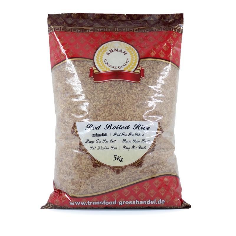 Annam Red Boiled Rice 5kg - Spice Village