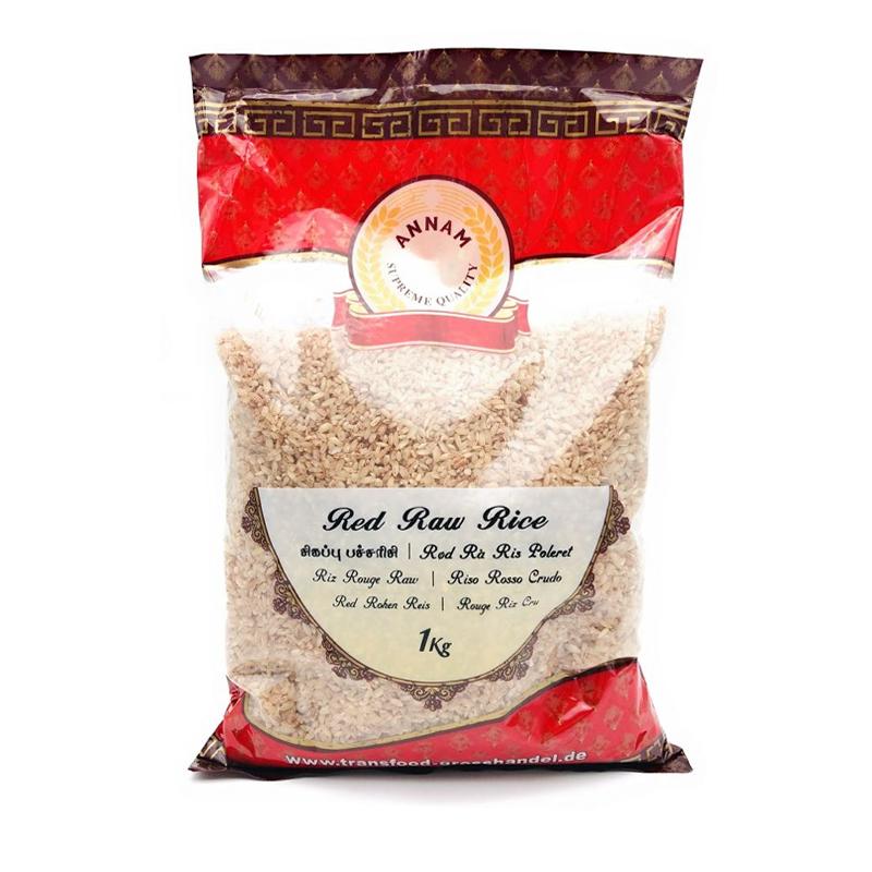 Annam Red Raw Rice 1kg - Spice Village