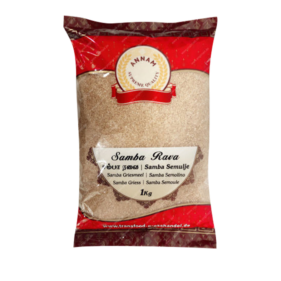 Annam Samba Rava (Rawa) 1kg - Spice Village