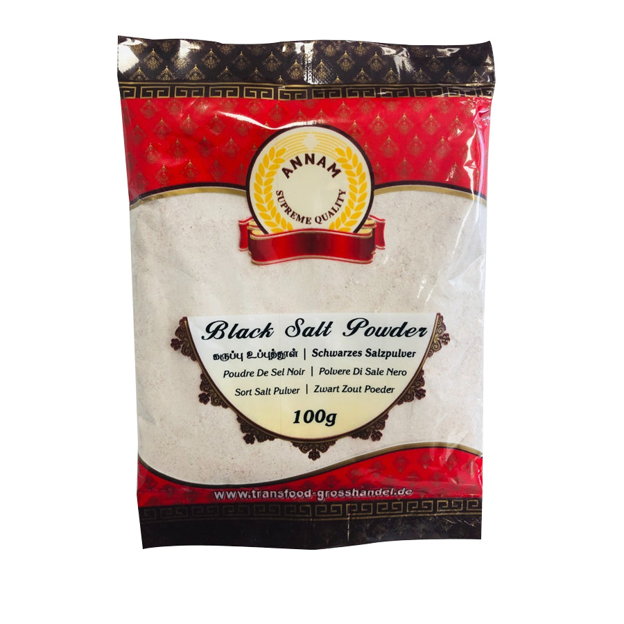 Annam Black Salt Powder 100gm - Spice Village
