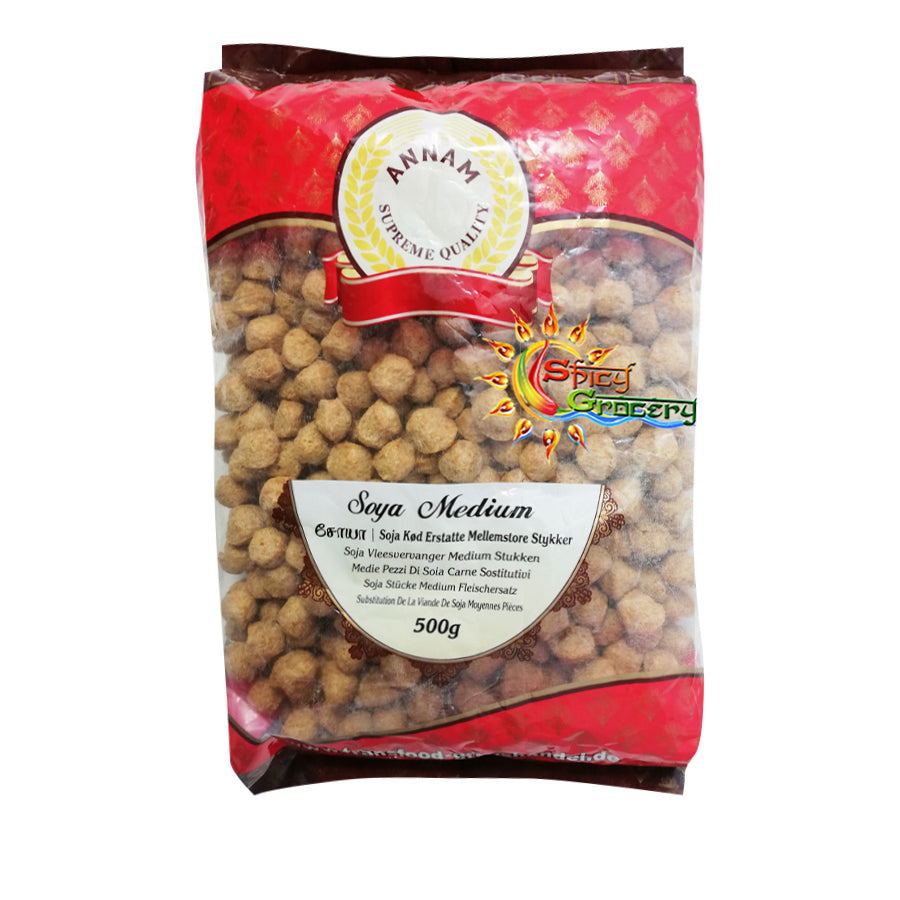 Annam Soya Chunks Medium 500gm - Spice Village