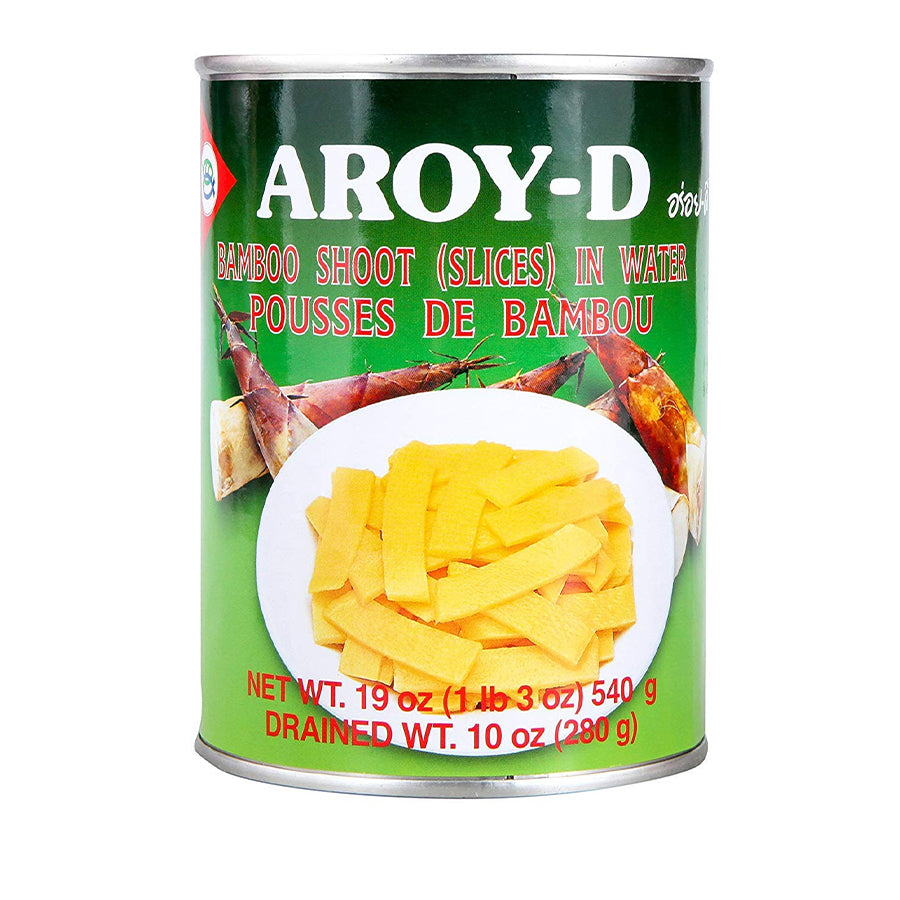 Aroy - D Bamboo Shoot Slices 540gm - Spice Village