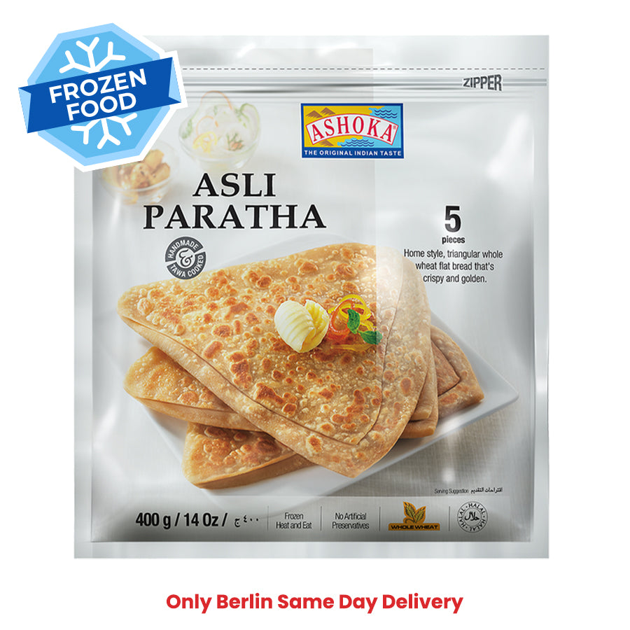 Frozen Ashoka Asli Paratha (5 pieces) 400gm - Only Berlin Same Day Delivery - Spice Village