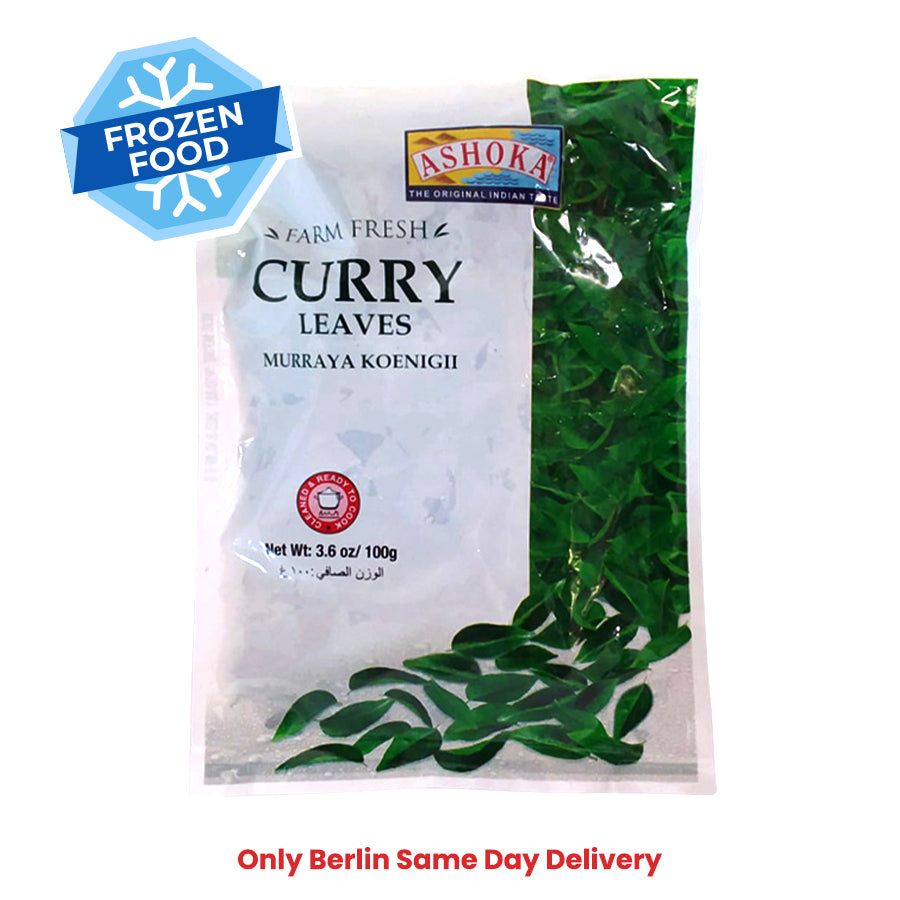 Frozen Ashoka Curry Leaves 100gm - Only Berlin Same Day Delivery - Spice Village