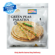 Frozen Ashoka Green Peas Paratha (4 pieces) 400gm - Only Berlin Same Day Delivery - Spice Village