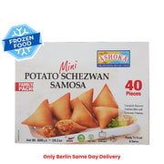 Frozen Ashoka Potato Schezwan Mini Samosa (40pieces) 800gm - Only Berlin Same Day Delivery - Spice Village