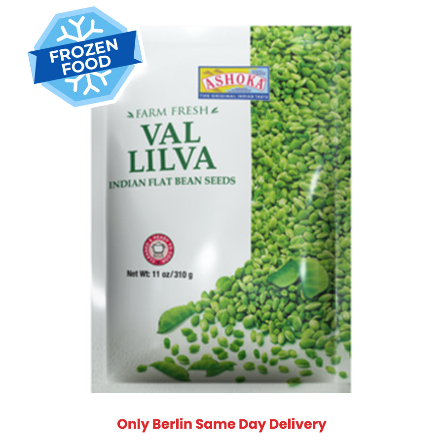 Frozen Ashoka Val Papdi (Indian Flat Beans) 310gm - Only Berlin Same Day Delivery - Spice Village