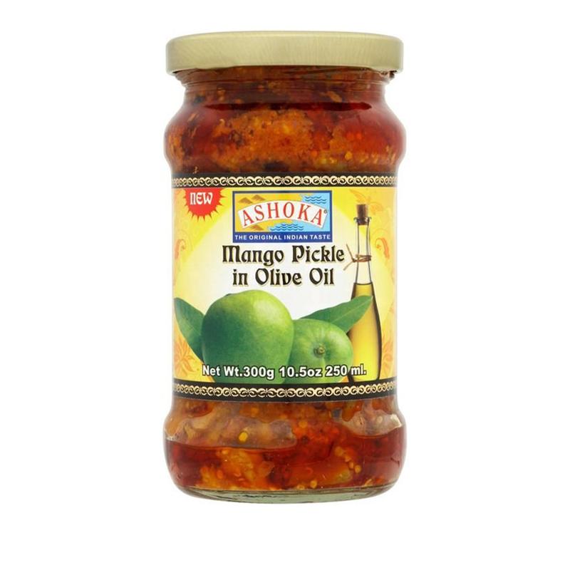 Ashoka Mango Pickle in Olive Oil 300gm - Spice Village