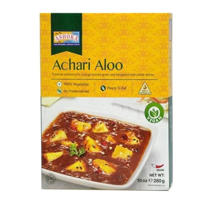 Ashoka Ready to Eat Achari Aloo 280gm - Spice Village