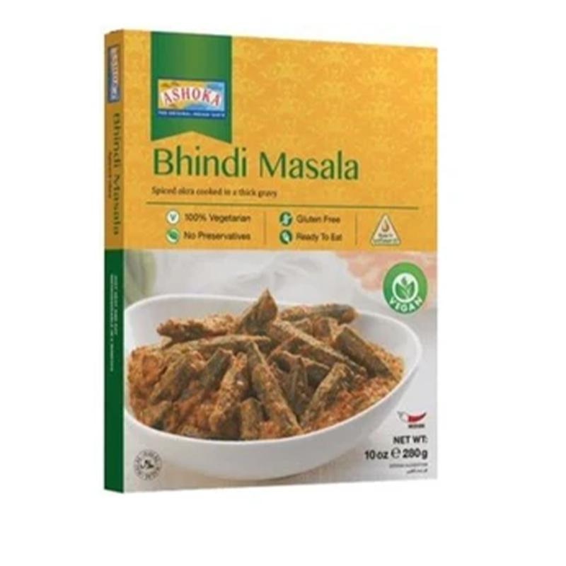 Ashoka Ready to Eat Bhindi Masala 280gm - Spice Village