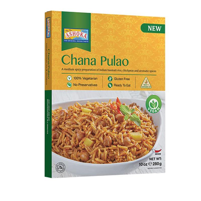 Ashoka Ready to Eat Chana Pulao 280gm - Spice Village