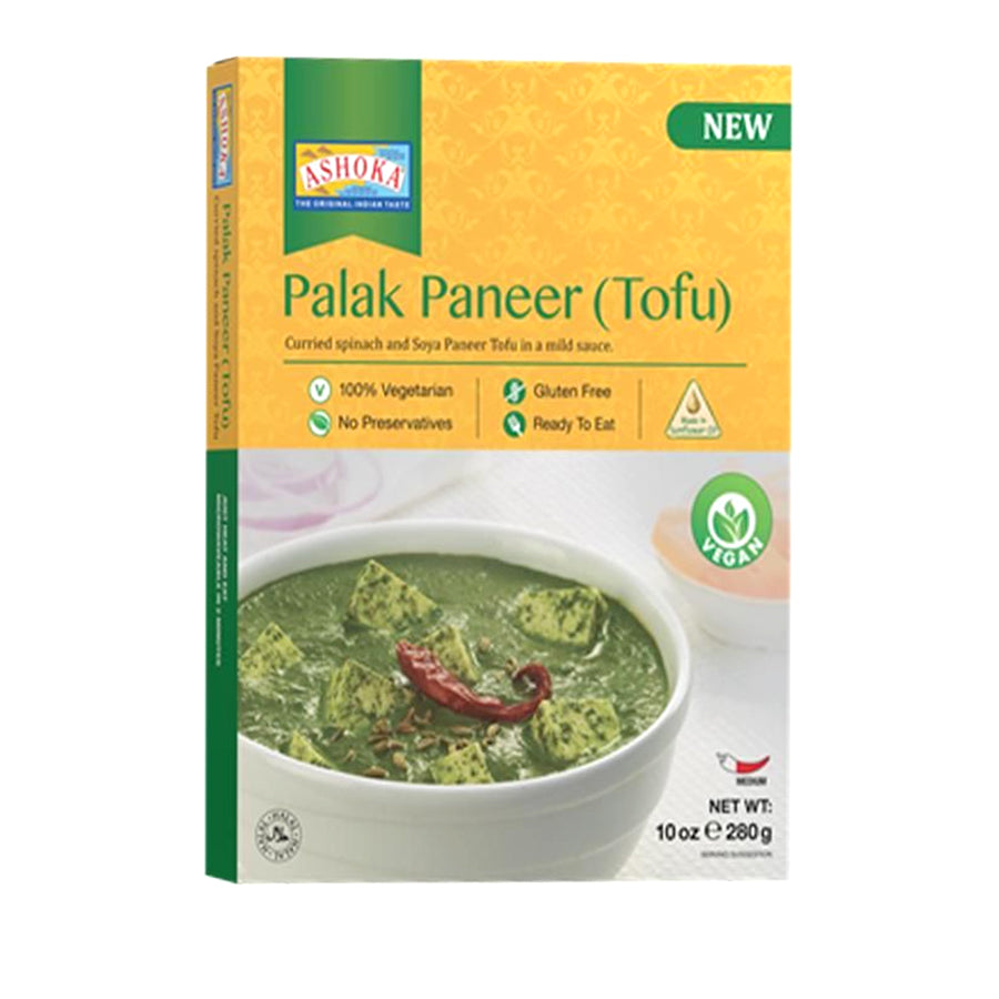 Ashoka Ready to Eat Palak Paneer (Tofu) 280gm - Spice Village