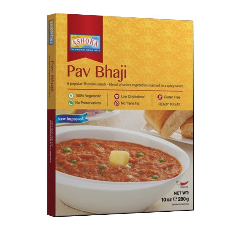 Ashoka Ready to Eat Pav Bhaji 280gm - Spice Village