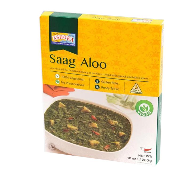 Ashoka Ready to Eat Saag Aloo 280gm - Spice Village