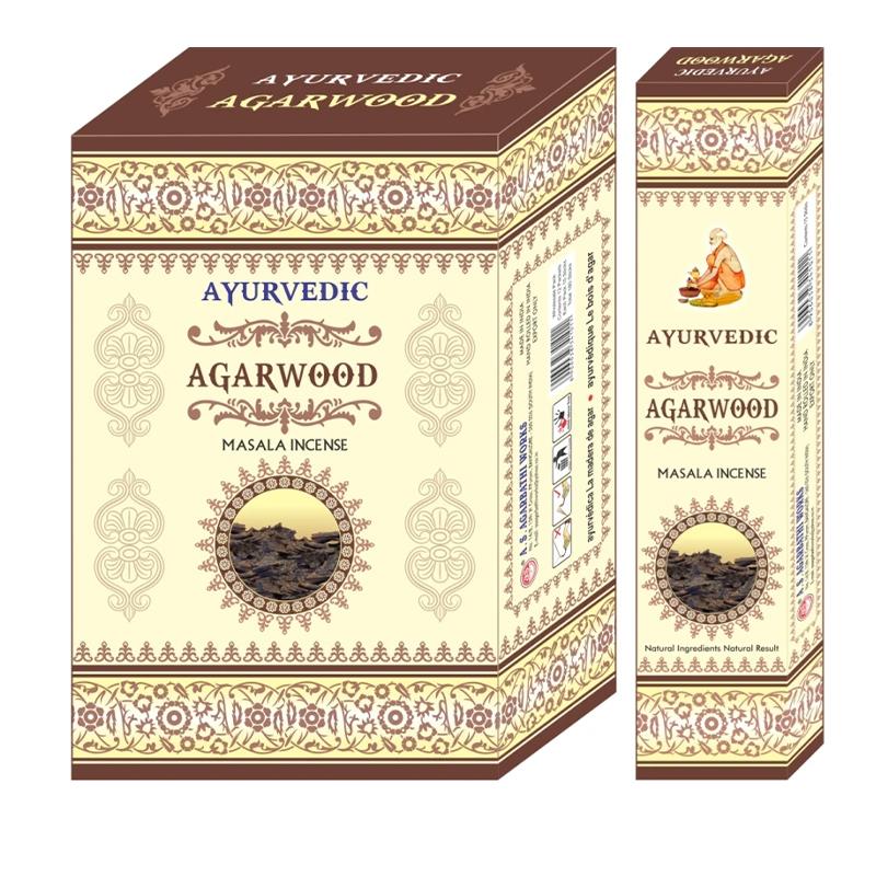 Ayurvedic Agarwood Agarbatti - Spice Village