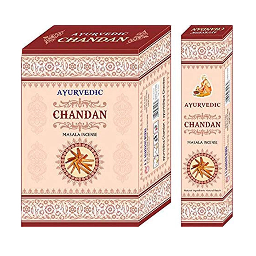 Ayurvedic Chandan Agarbatti - Spice Village