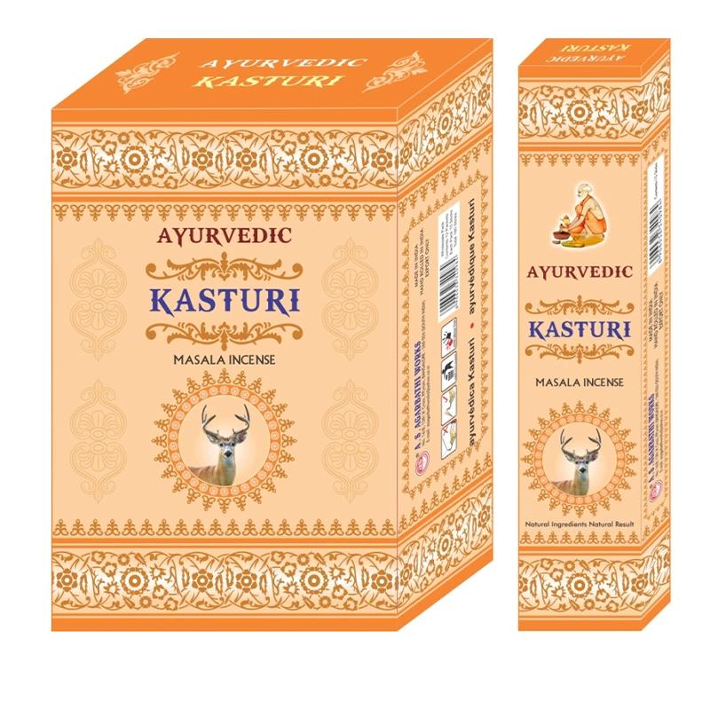 Ayurvedic Kasturi Agarbati - Spice Village