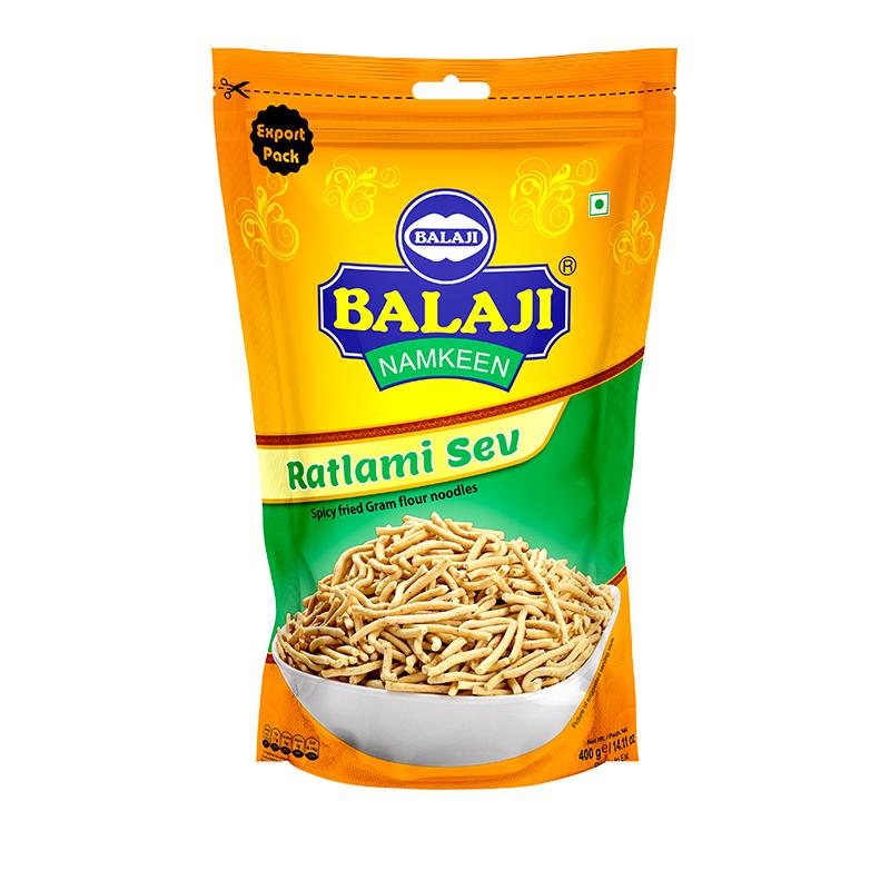 Balaji Ratlami Sev 190gm - Spice Village