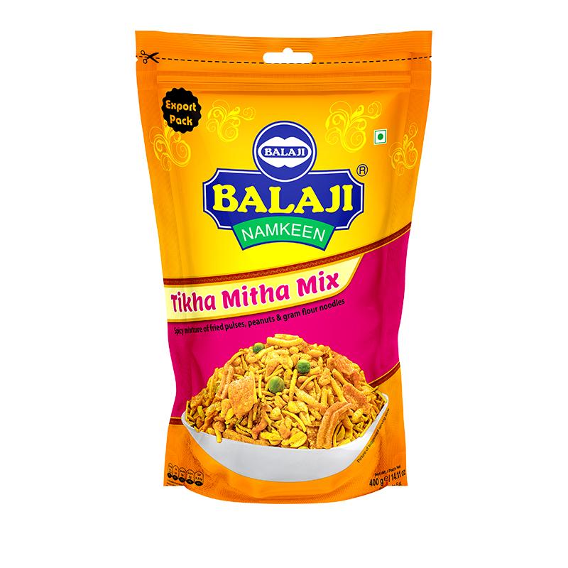 Balaji Tikha Mitha Mix 190gm - Spice Village