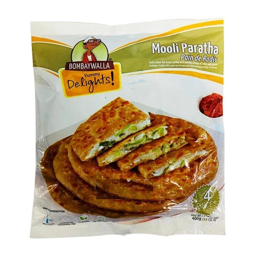 Frozen Bombaywalla Mooli Paratha 400gm - Only Berlin Same Day Delivery - Spice Village