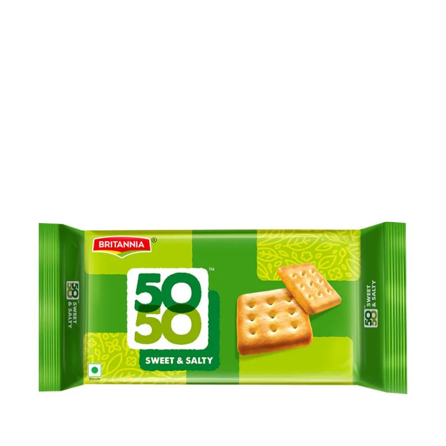 Britannia 50-50 Sweet & Salty 62gm - Spice Village