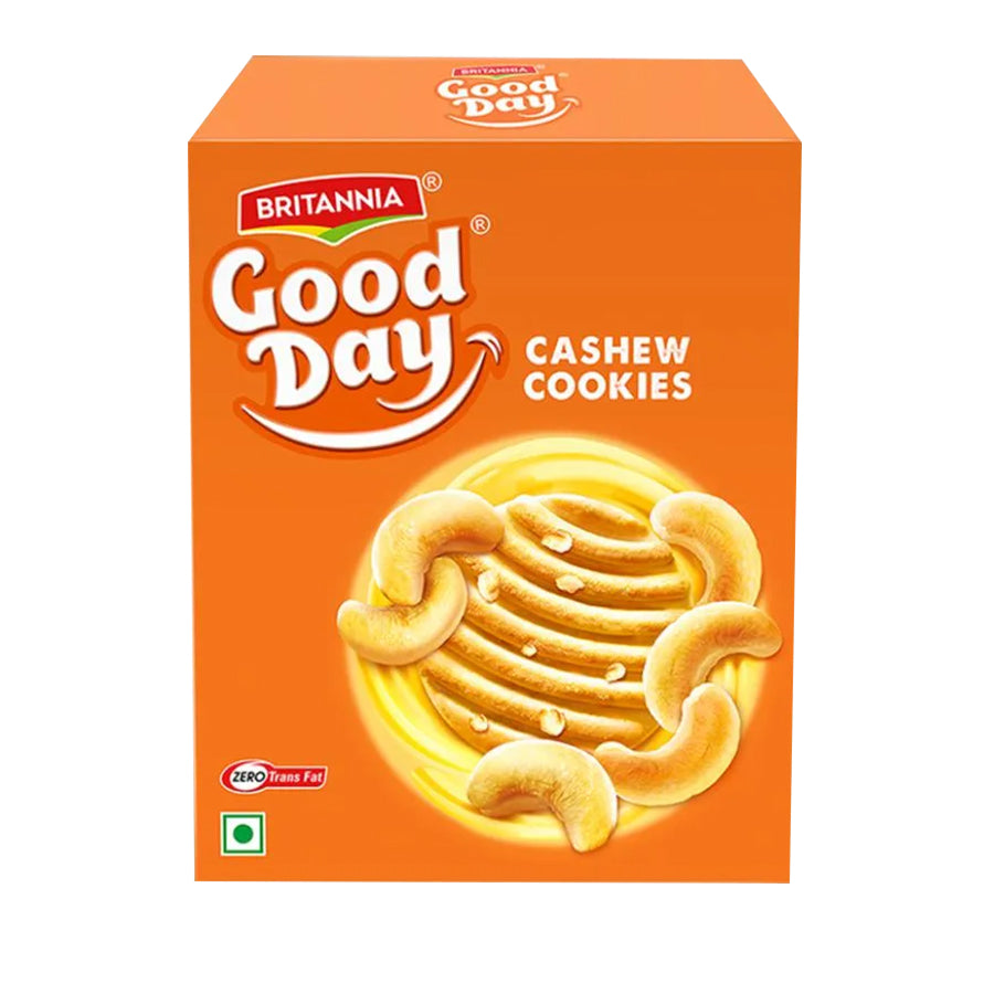 Britannia Good Day Cashew Biscuits 216gm - Spice Village