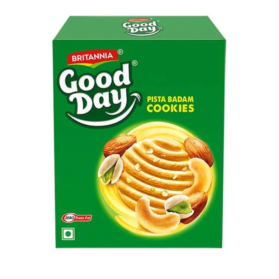 Britannia Good Day Pista - Almond 216gm - Spice Village