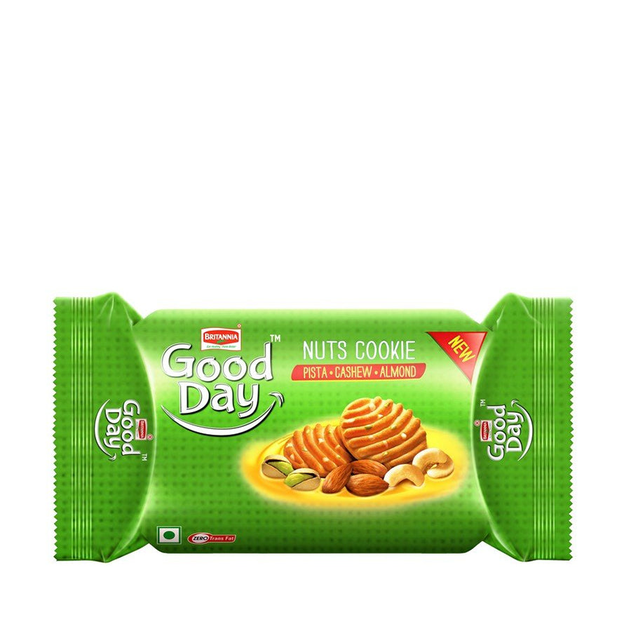 Britannia Good Day Pista - Almond 72gm - Spice Village