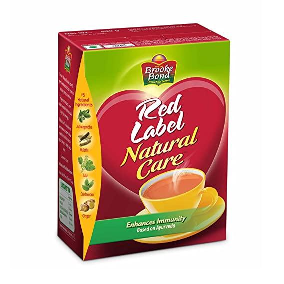 Brooke Bond Natural Care Red Label Tea 500gm - Spice Village
