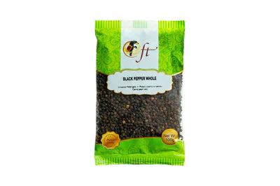 Cft Black Pepper Whole 100gm - Spice Village
