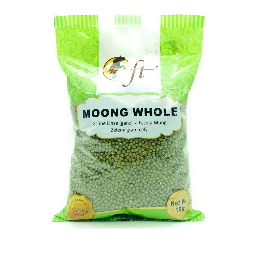 CFT Moong (Mung) Whole 1kg - Spice Village