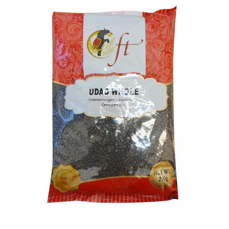 CFT Urid (Udad) Whole 2kg - Spice Village
