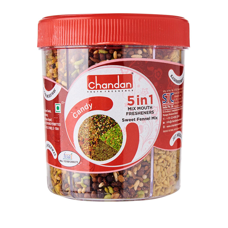 Chandan Mukhwas 5 in 1 (230gm) - Spice Village