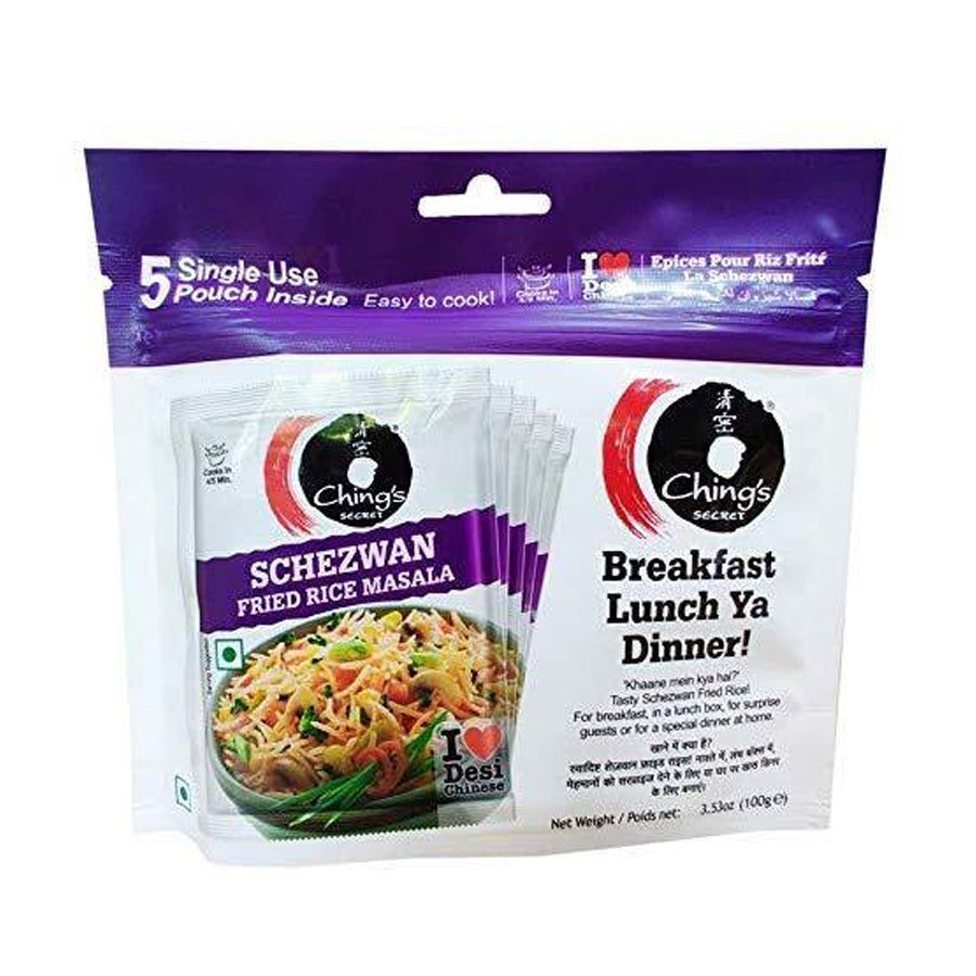 Ching's Schezwan Fried Rice Masala (5 x 20gm) - Spice Village