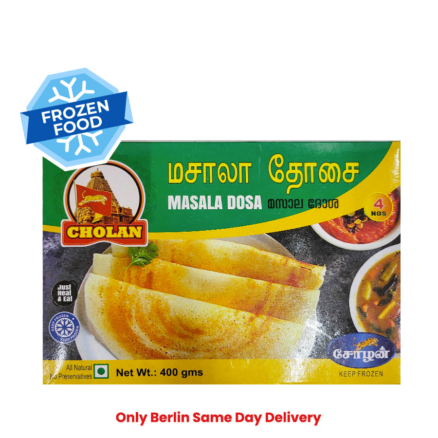 Frozen Cholan Masala Dosa 400gm - Only Berlin Same Day Delivery - Spice Village