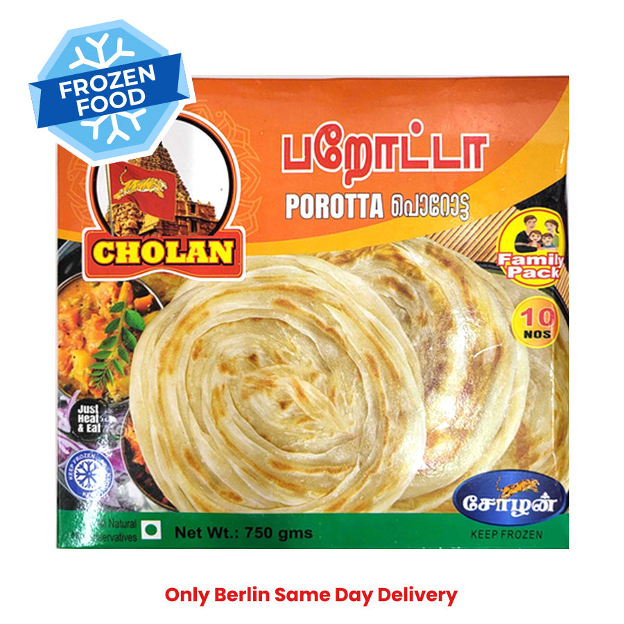 Frozen Cholan Paratha Family Pack 750gm - Only Berlin Same Day Delivery - Spice Village